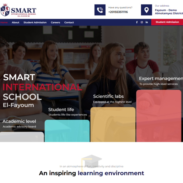 FireShot Capture 002 - Smart International School El-Fayoum – SISF – Smart International Sch_ - smart-sis.org